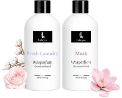 Labryce Wasparfum - Fresh Laundry & Musk - 2 x 250 ml - Duo Pakket