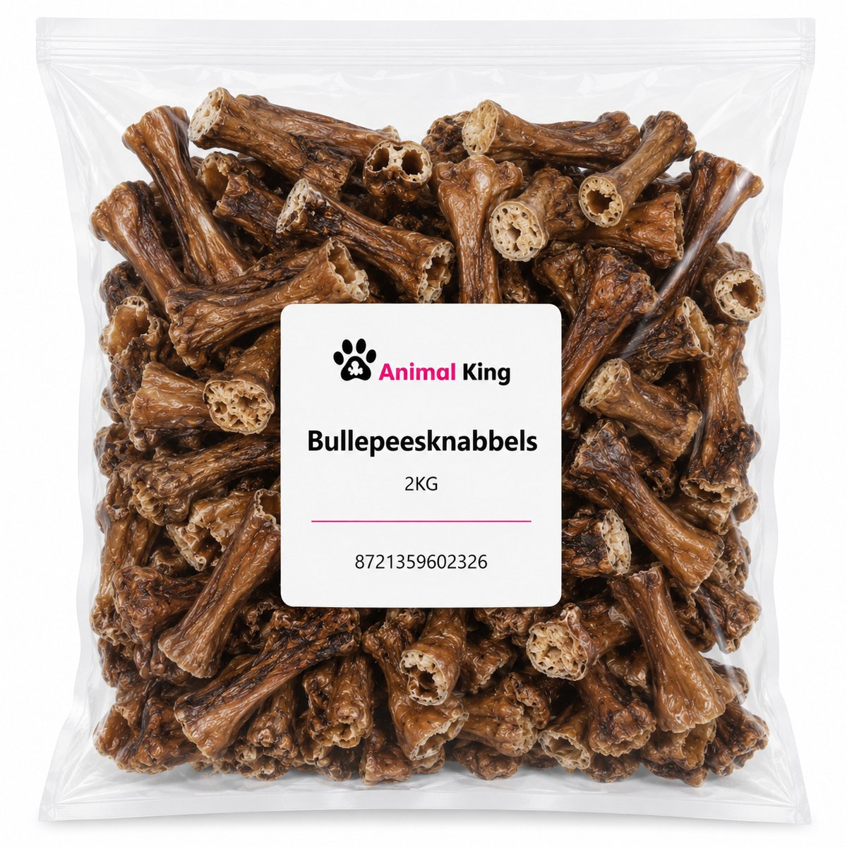 bullepees knabbels 2 kg hondensnack