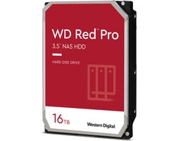 Western Digital Red Pro - Interne Harde Schijf - NAS HDD - 512MB Cache - 16 TB