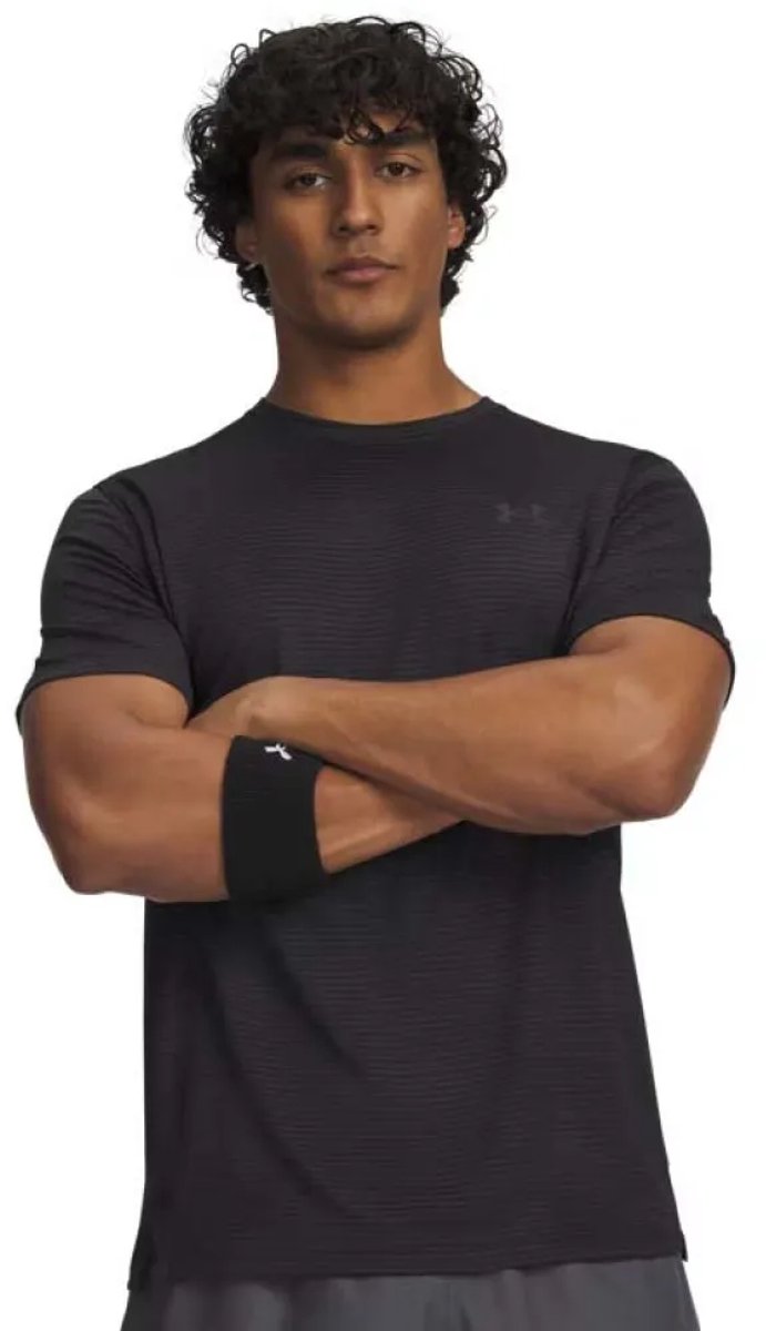 Under Armour Tech Vent Vhs Jacquard T-shirt Met Korte Mouwen Zwart 2XL Man