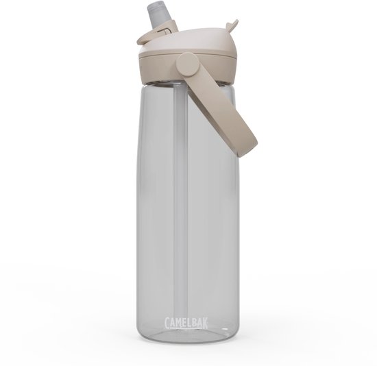 CamelBak Thrive Flip Straw Drinkfles - 750 ml - Met Rietje - Waterfles - Transparant