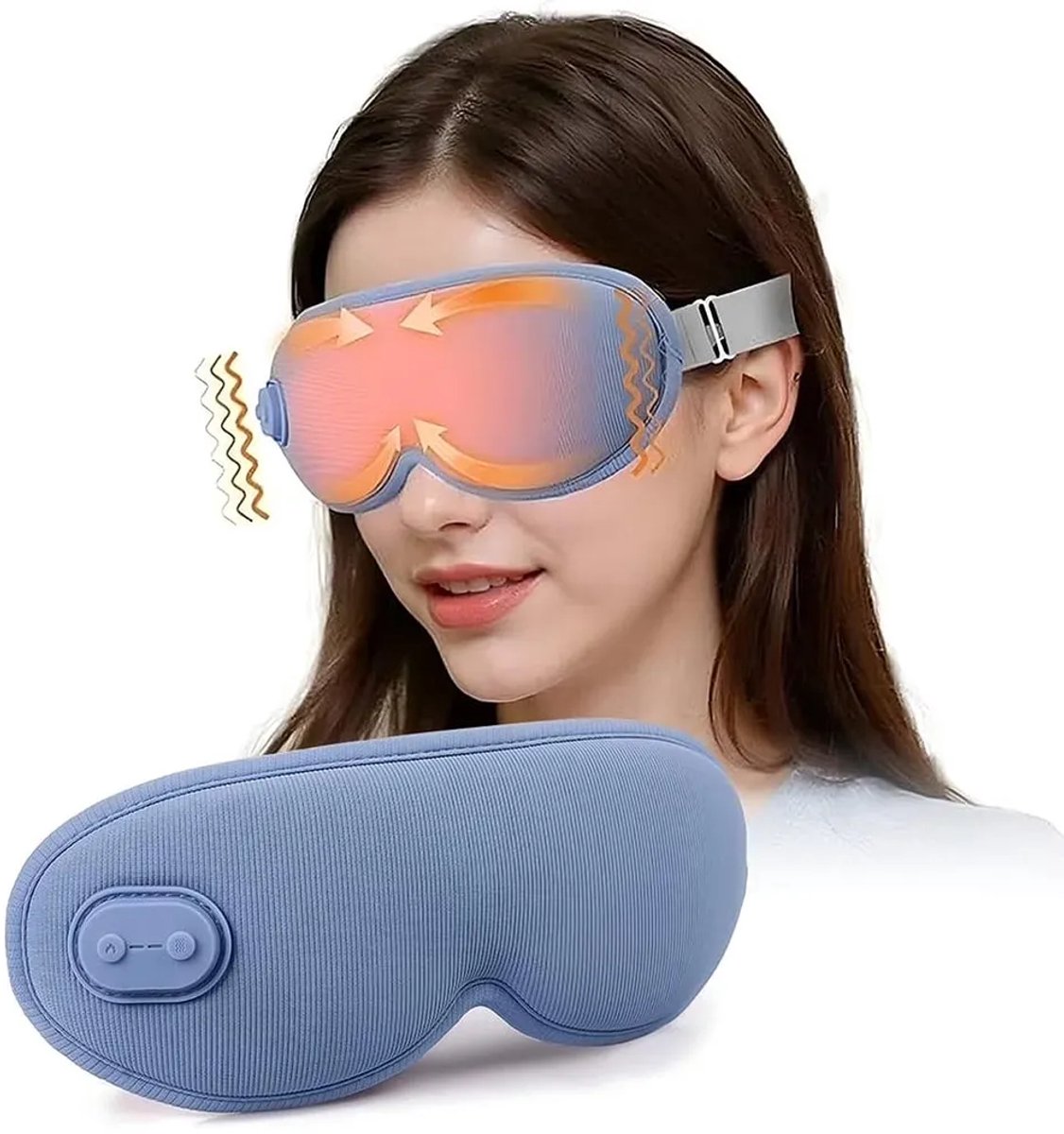 temperatuurinstellingen, 5 vibratiestanden, verwarmd oogmasker