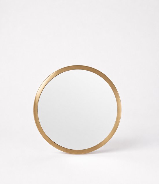 vtwonen - Wandspiegel - Metaal - Goud – Zon - 30 cm