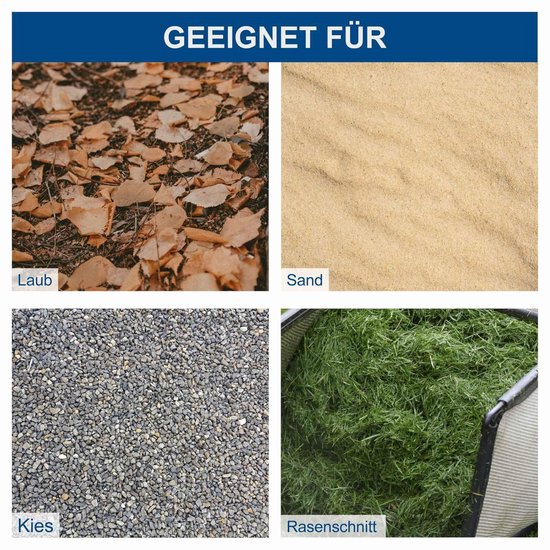 Veegmachine - Handveger - Opritten Reinigen - 3 Borstel Systeem - 65 cm Veegbreedte - Grijs — afbeelding 2