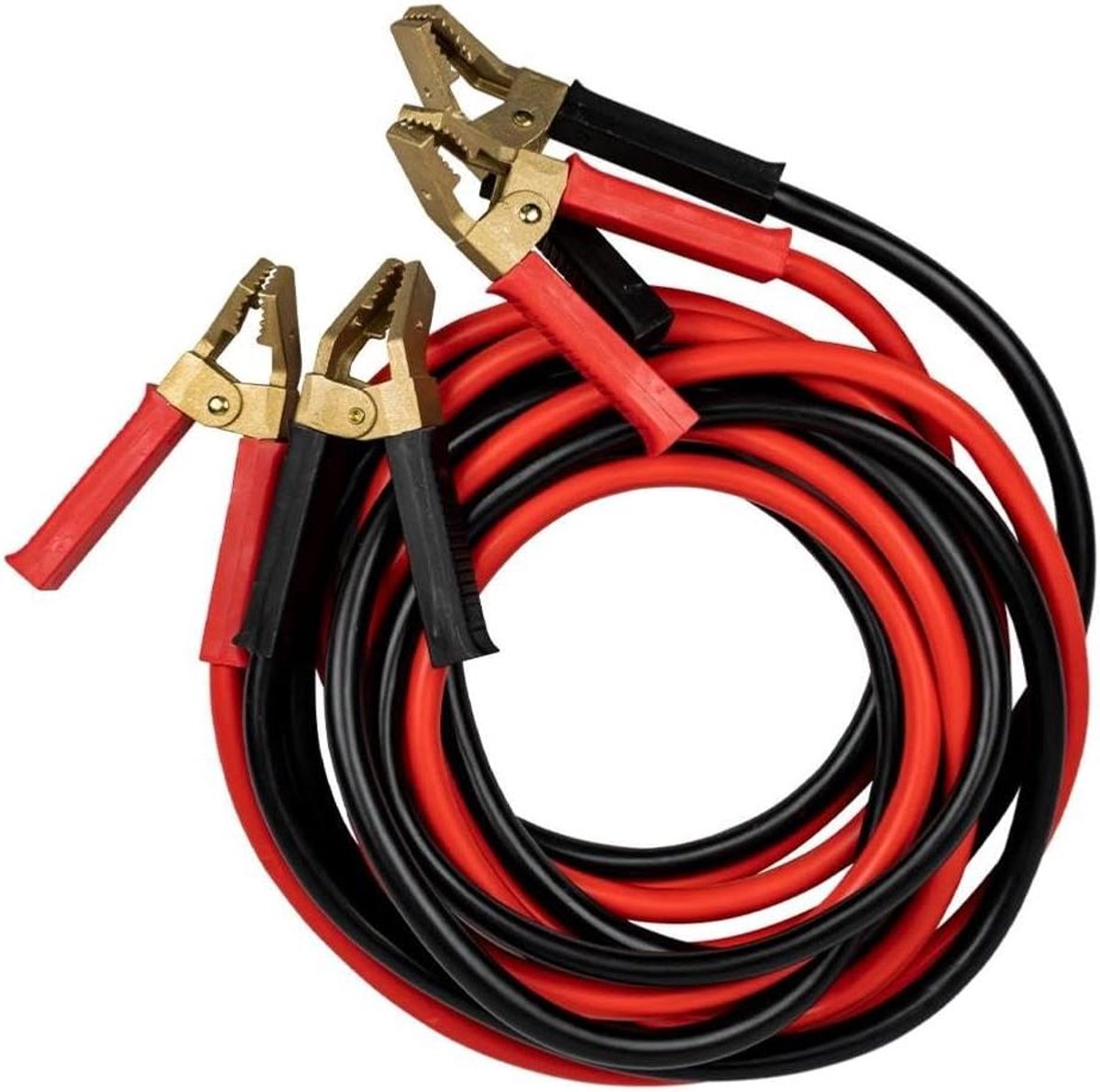 Startkabels - Accukabels - Auto Starten - Hoekklemmen - 70 mm² 7 m - Zwart