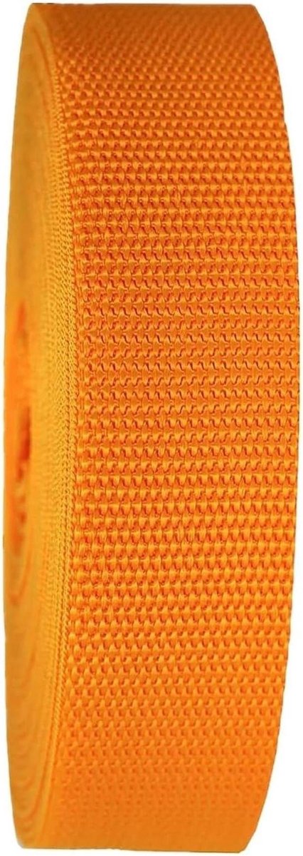 Sterke Singelband - Polypropyleen Band - Bagage Reparatie - Hoge Breuksterkte - 38mm x 5 Meter - Oranje