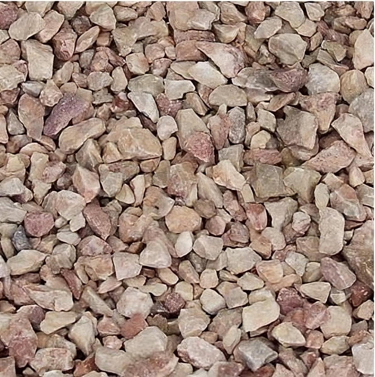 Siergrind Terracotta - Rode steentjes - Bloempotten decoreren - Natuurlijke steen - 16-25 mm - Rood