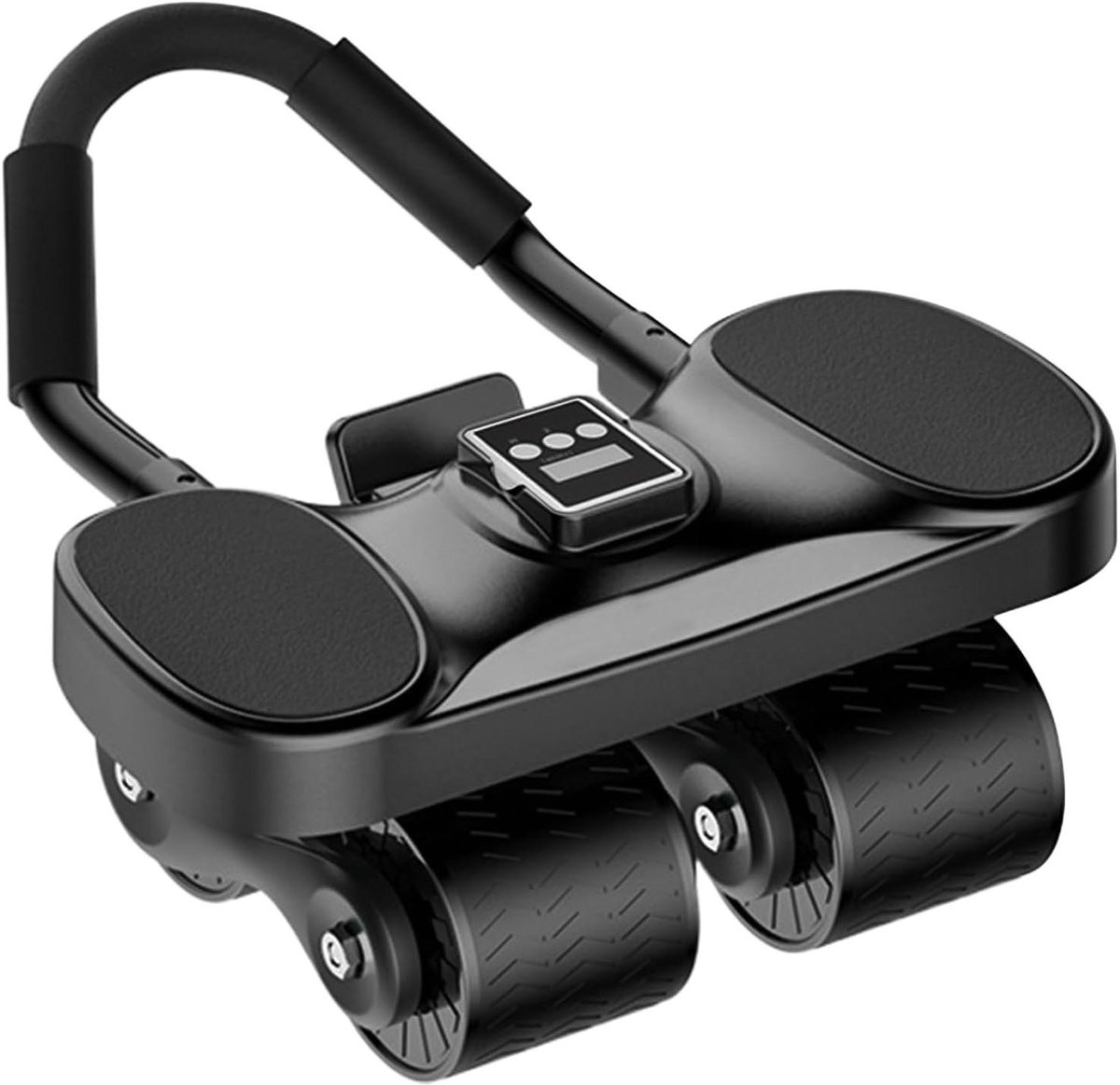 Buikspierwiel Ab Roller | Stille Buikspier Trainer,Automatische Terugtelling Ab Roller Voor Appartement Thuis Sportschool Beginner