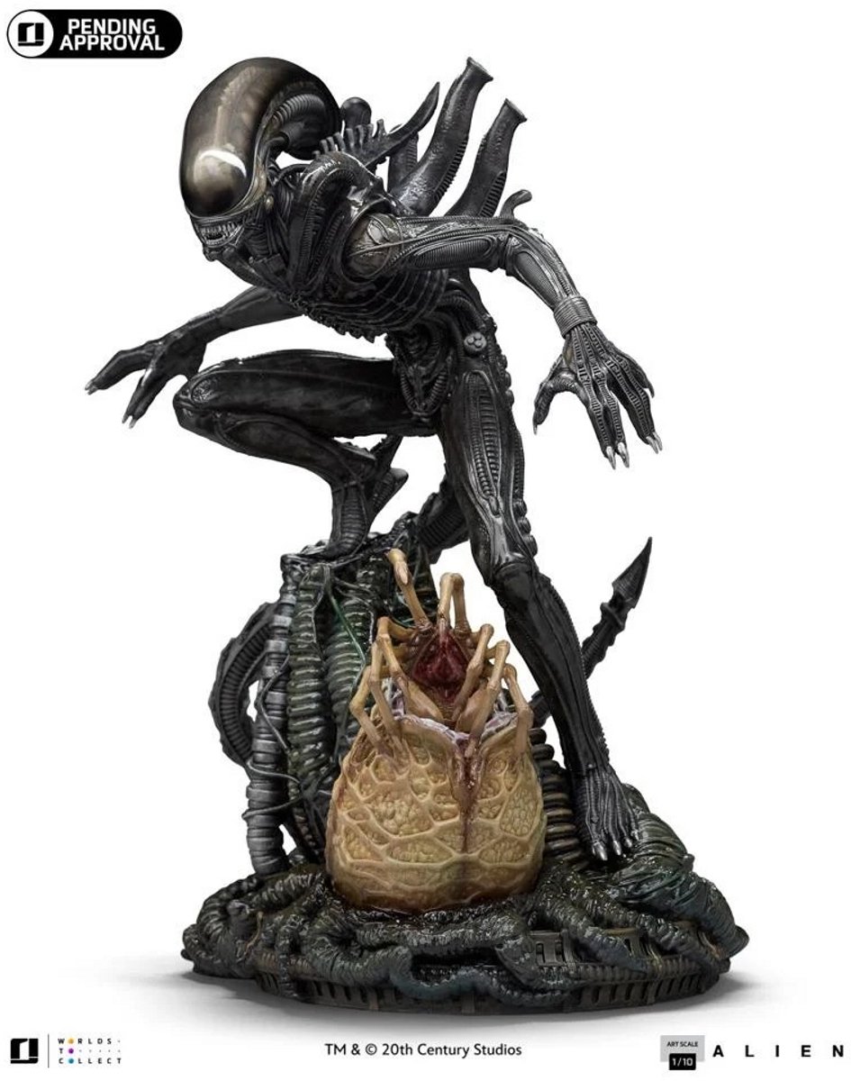Alien Art Scale Statue 1/10 Alien Big Chap 24 cm