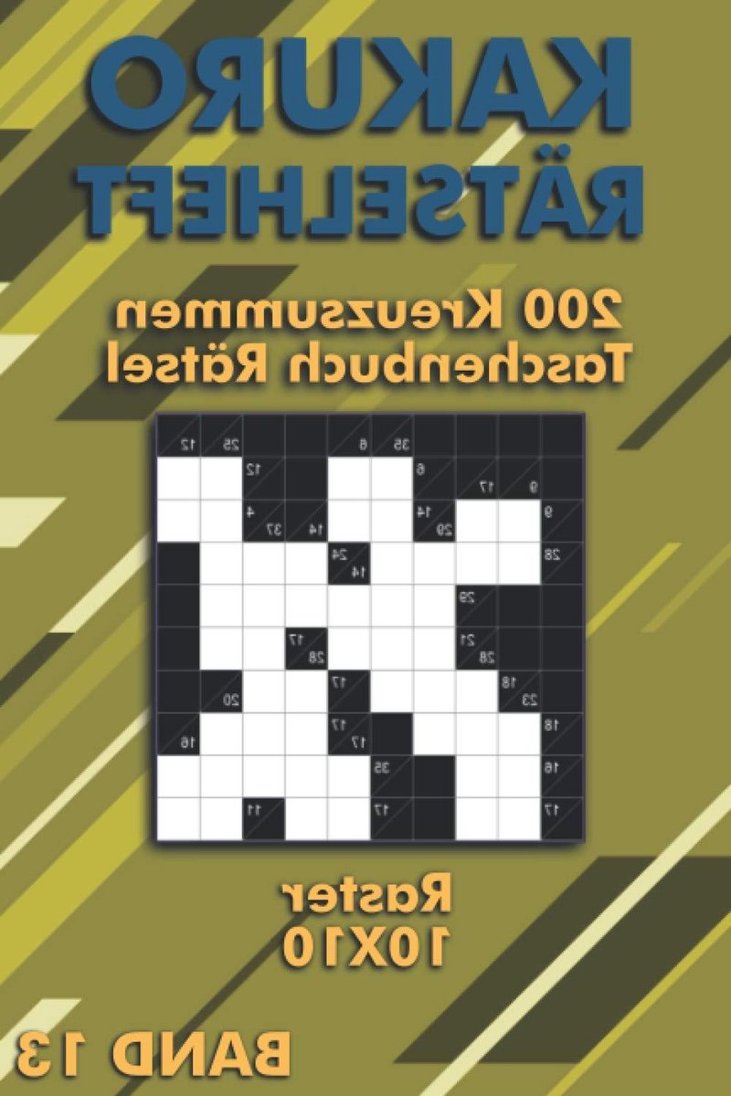 Kakuro Puzzelboek - Logica Puzzels - Hersenen Trainen - 200 Zware Puzzels - A5 Formaat - Wit