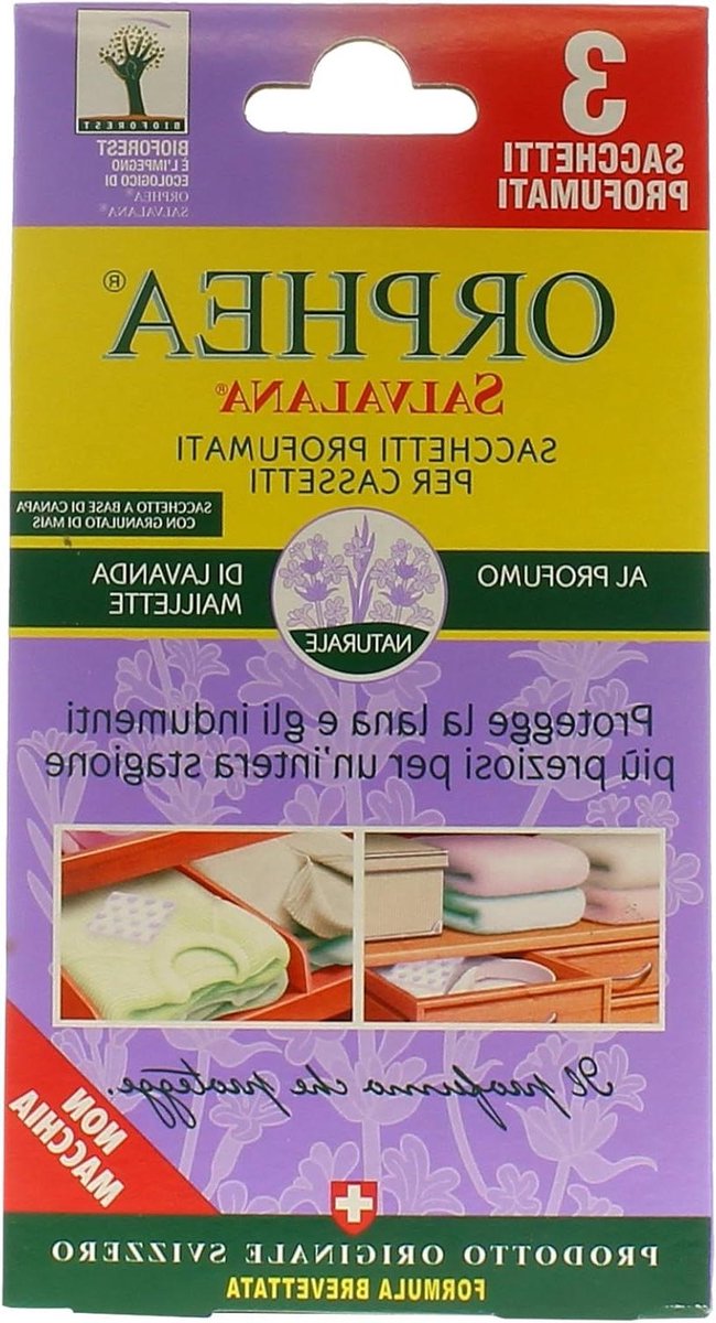 Lavendeltasjes - Geurzakjes Sachets - Kleding Beschermen - Natuurlijke Geur - 6 stuks - Niet gespecificeerd