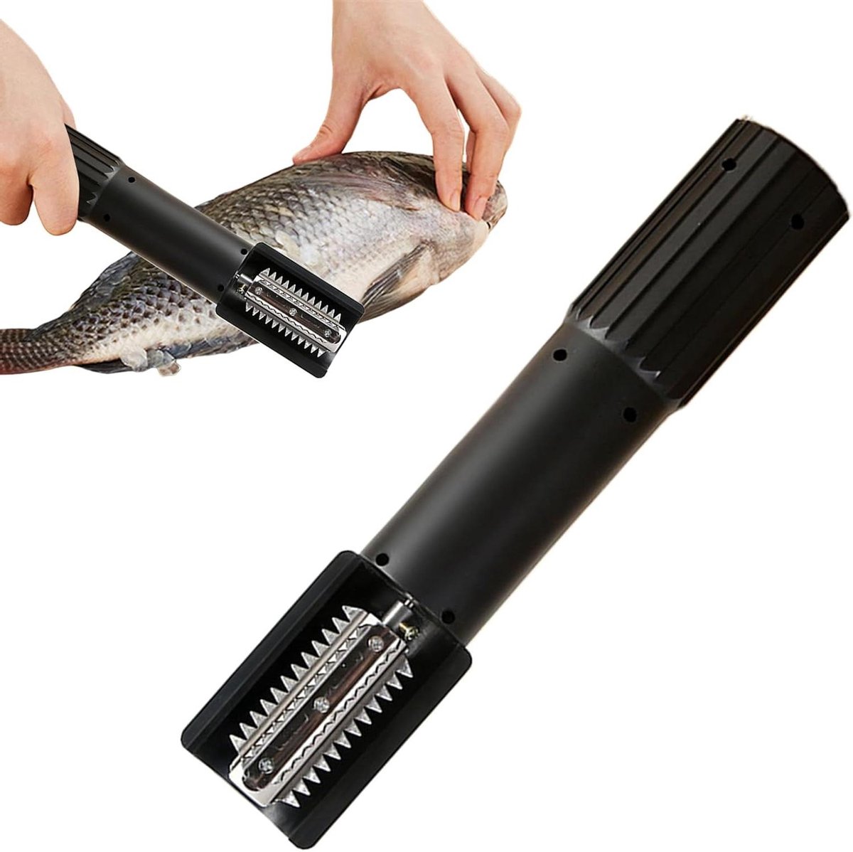 Elektrische Fruitrasp - Keukenrasp Groenterasp - Voedselbereiding Vereenvoudigen - Spatvrije Multifunctionele Rasp - 24.5 cm - Zwart