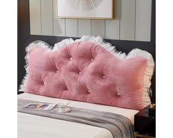 Large Headboard Backrest Cushion Bed Rest Positioning Long Support Pillow For Reading Multifunctional Pillow Very Suitable For Backrest Pillow For Relaxing, Playing, Watching TV