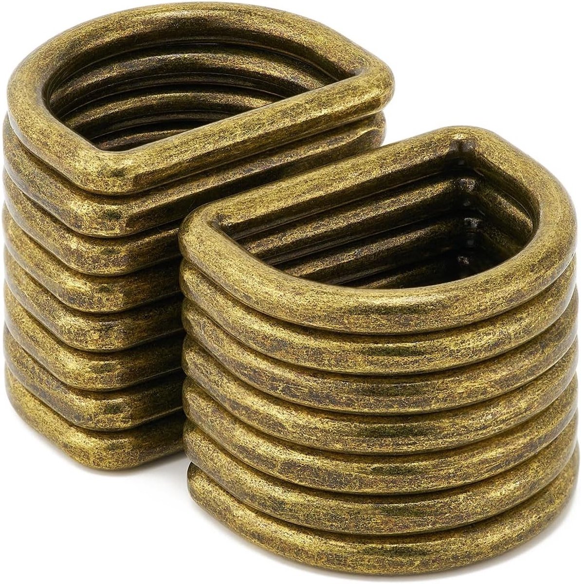 Robuuste metalen D-ringen voor naaien, ideaal voor tassen, rugzakken en riemen maken