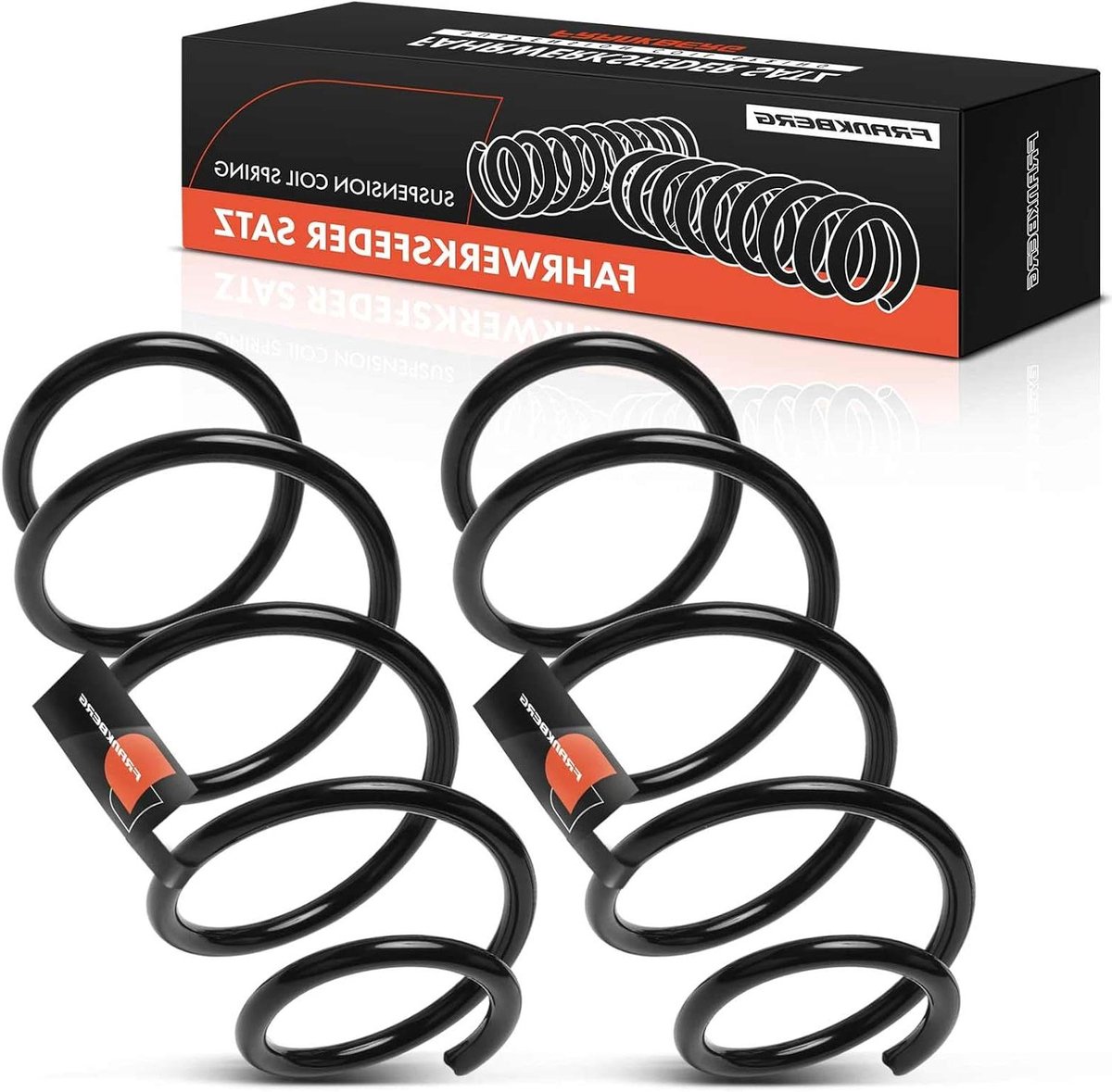 Verenset Auto - Ophanging set - Rijcomfort verbeteren - Hoge kwaliteit - 36 x 16 x 16 cm - Zwart