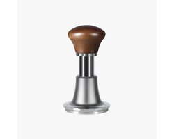 zeroHero Sword Tamper - Gekalibreerde klik tamper 58,5 mm - Ripple Base - Aluminium Notenhout