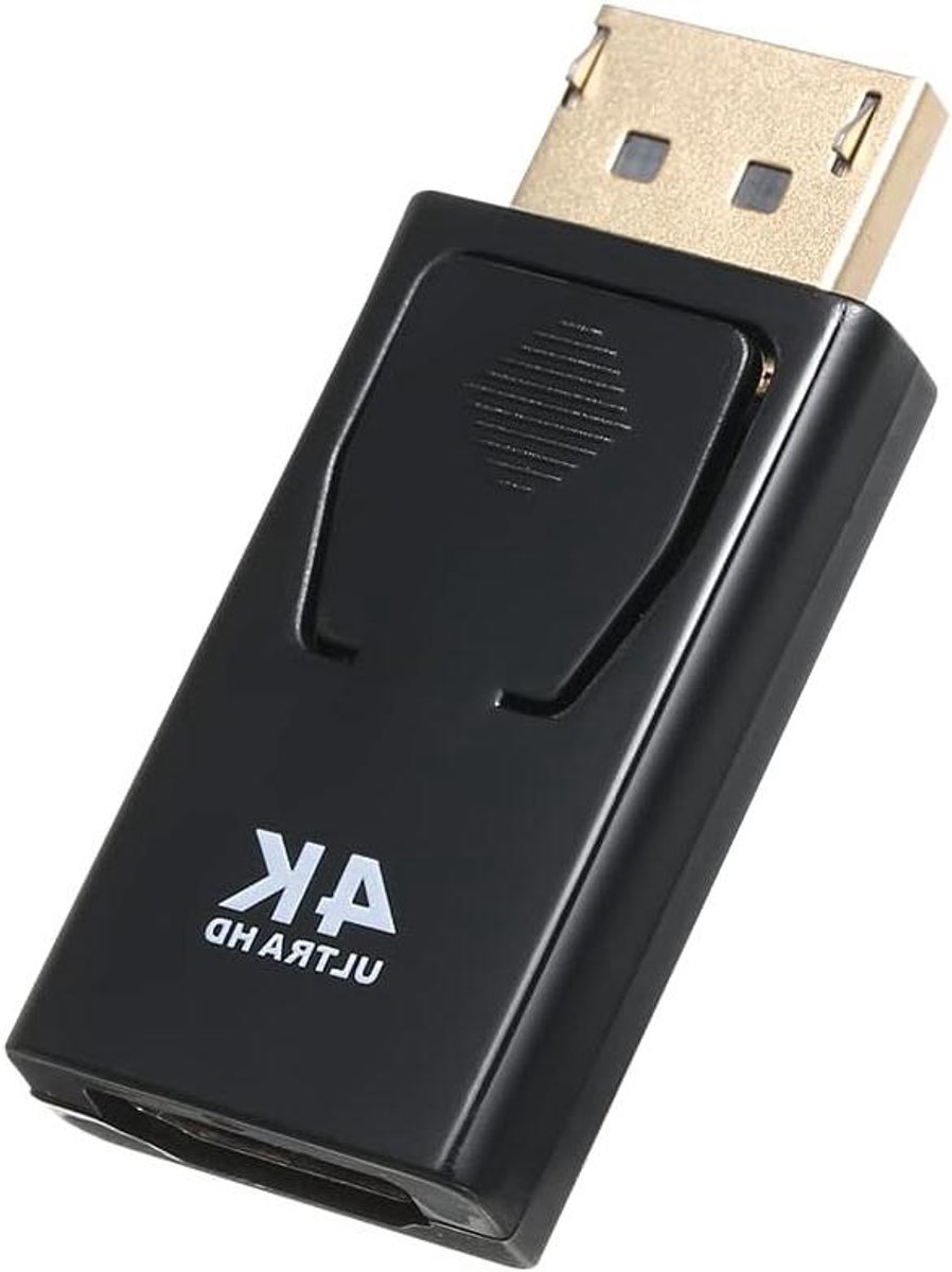 DP naar HD Adapter - Converter Kabel - Scherm Uitbreiden - 4K Resolutie Ondersteuning