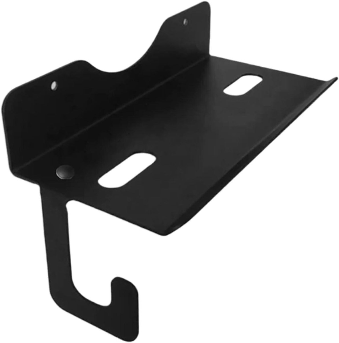 Decoupeerzaag Houder - Gereedschap Opberger - Werkplaats Organiseren - Robuuste Metalen Bouw - 21 x 14 cm - Zwart