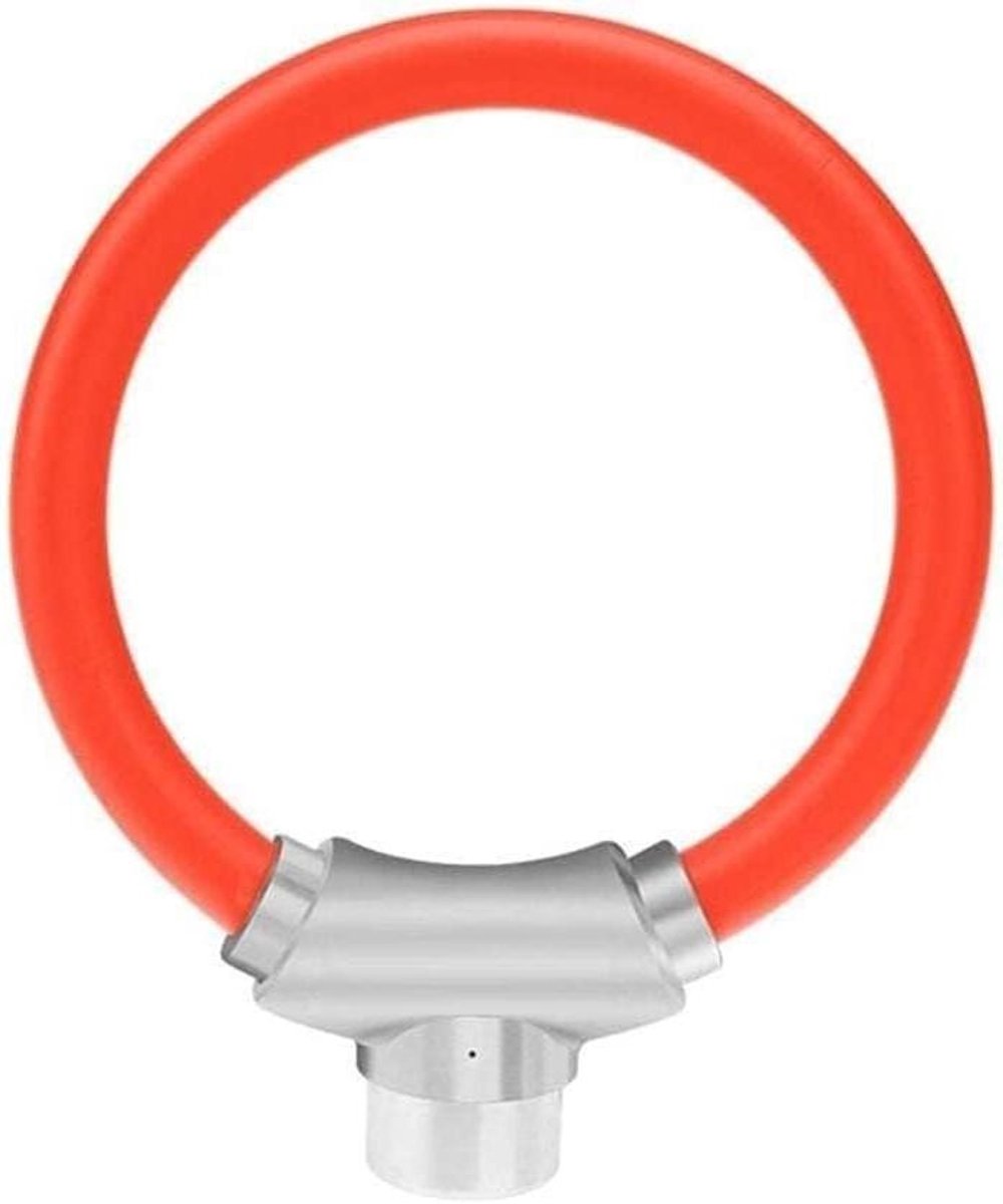 Fietsslot met stalen kabel - Anti-diefstal ringslot voor buiten voor fietsen - Zwarte accessoires voor buitensporten