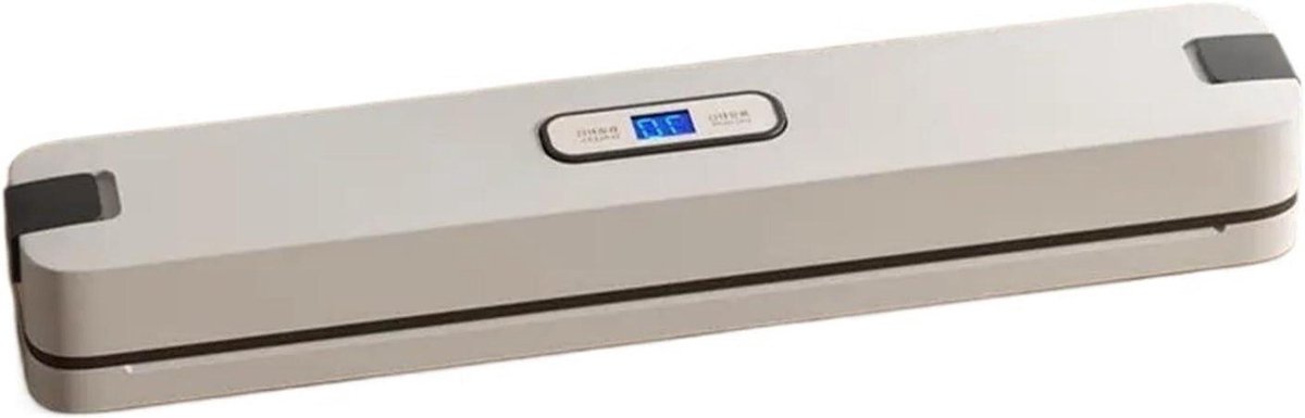 Sluitmachine - Vacuümverzegelaar - Voedsel bewaren - Dubbele werkmodi - 30 cm breed - Wit