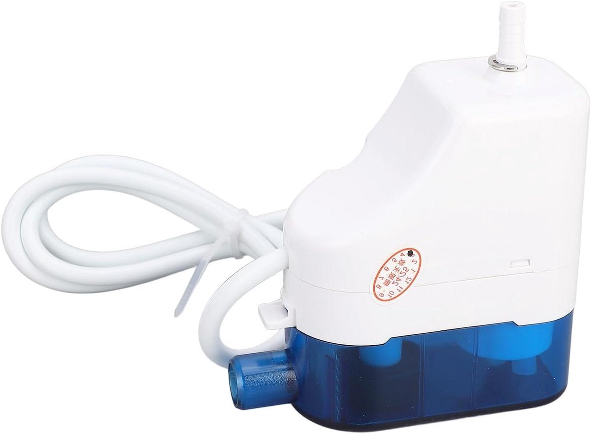 Afvoerpomp Airco - Condenswater pomp - Automatisch Water Afvoeren - Stille Werking 22dB - 007L Tank - Wit