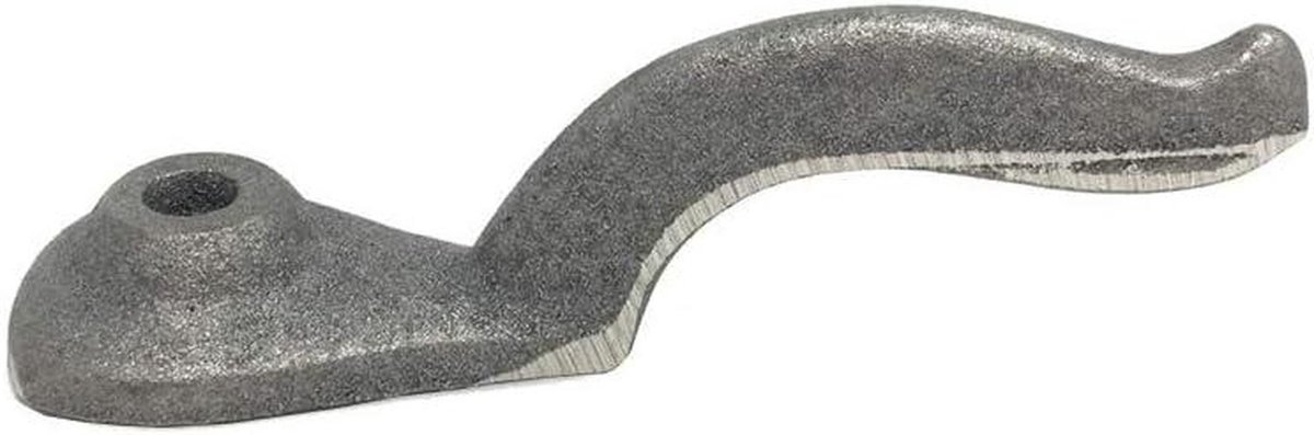 Kachel Onderdeel - Recht Kwadrant - Kachel Reparatie - Directe Vervanging - 12.7 cm - Metaal