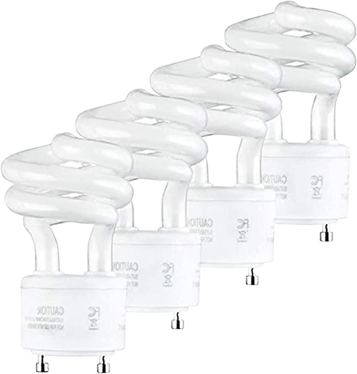 Spiraal CFL Lamp - Compact Fluorescent Lamp - Energie Besparen - Lange Levensduur - 13 Watt - Warm Wit