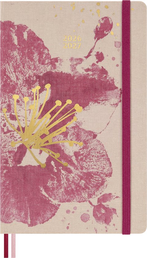 Moleskine 18 Maanden Agenda - 2026/27 - Sakura - Wekelijks - Large