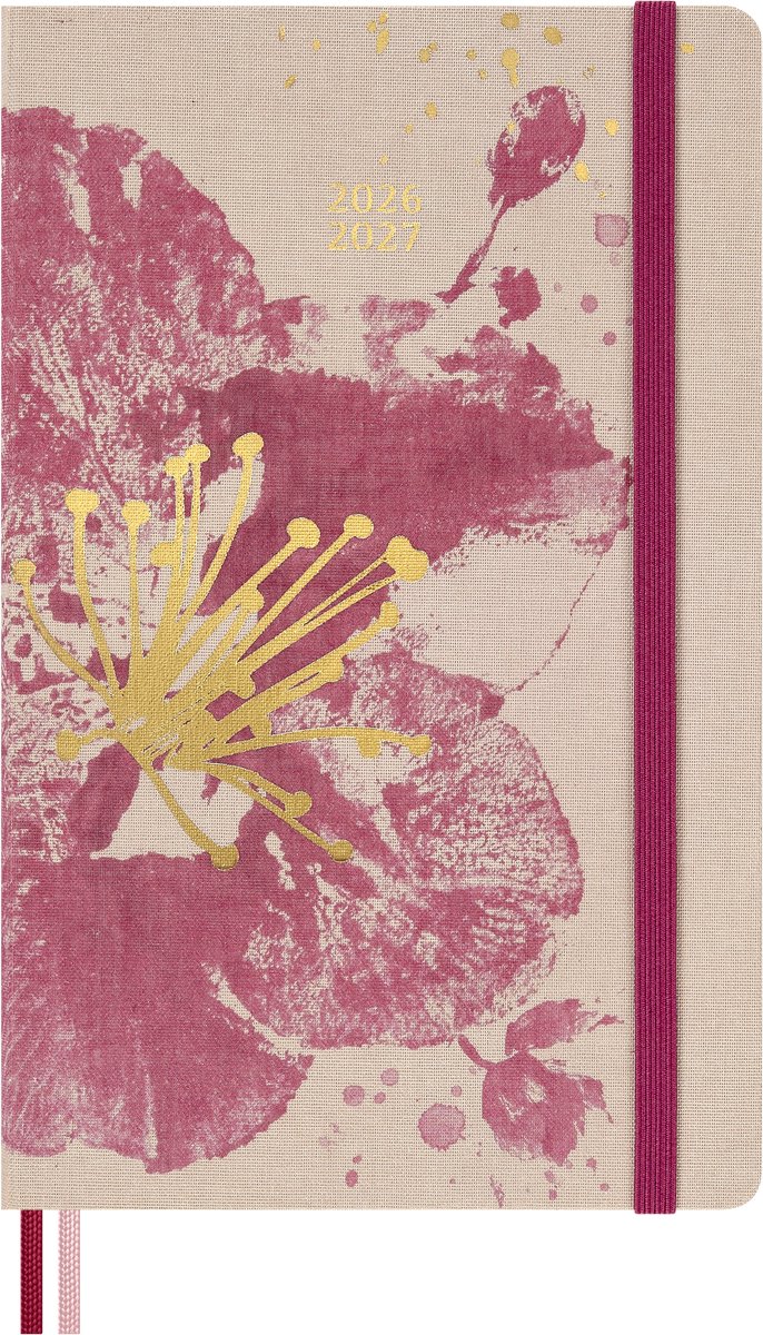 Moleskine 18 Maanden Agenda - 2026/27 - Sakura - Wekelijks - Large