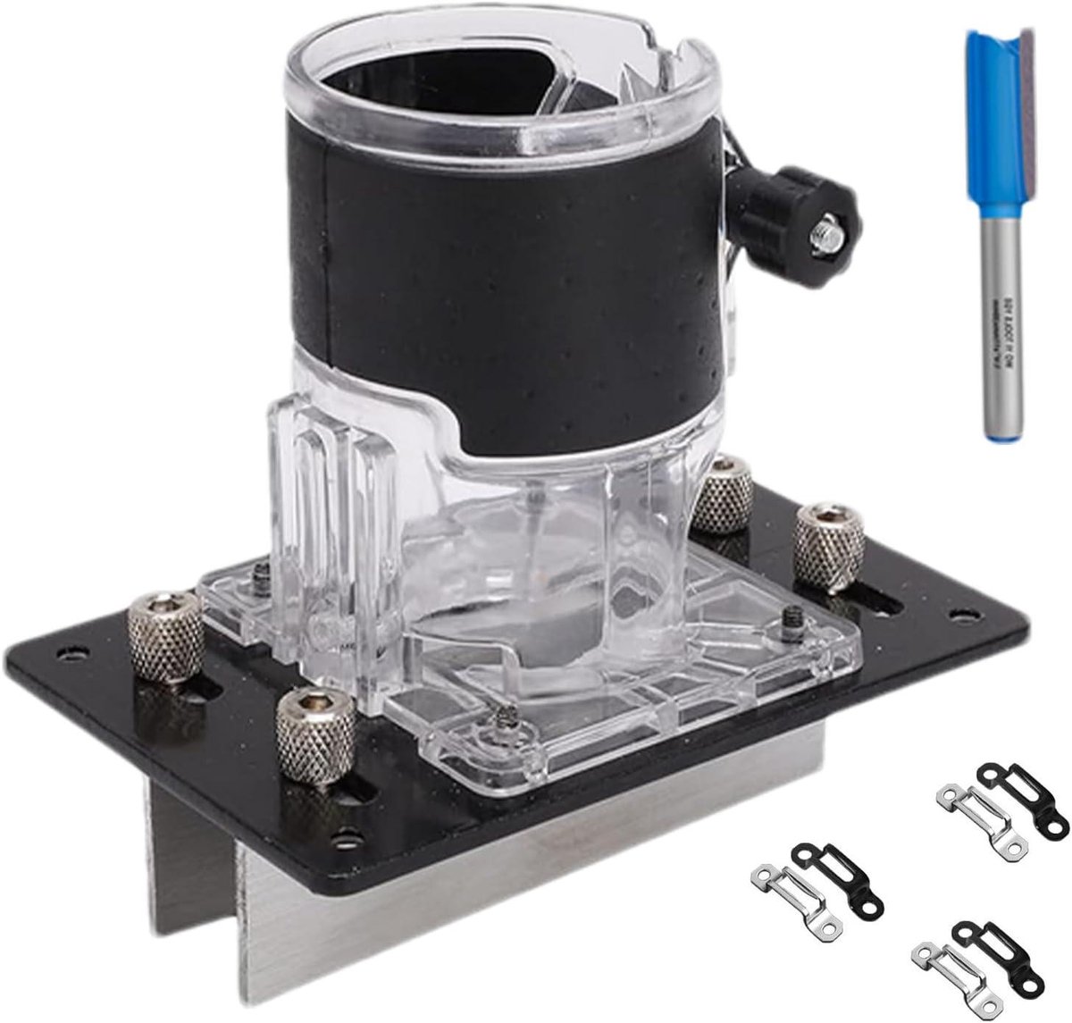 Houtfrees Locator - Jig Slotting Tool - Nauwkeurig Houtbewerking - 2-in-1 Multifunctioneel - 726 g - Niet gespecificeerd