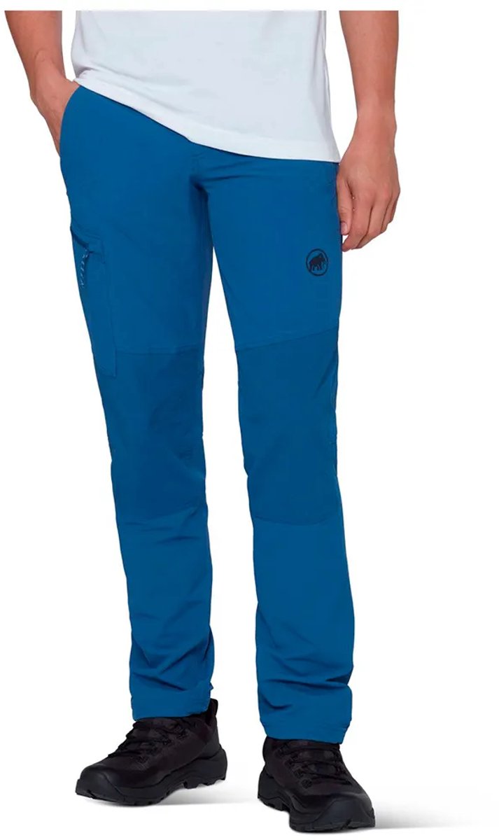 Mammut Runbold Guide Softshell Broek Blauw 44 / Regular Man