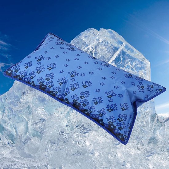 Dailygoods- Koelkussenmat waterdicht - Multifunctioneel Kussen/Rugkussen - Slijtvast - Opvouwbaar - 55x35 cm - Snelle waterinjectie - Waterkussen van Dailygoods — afbeelding 3