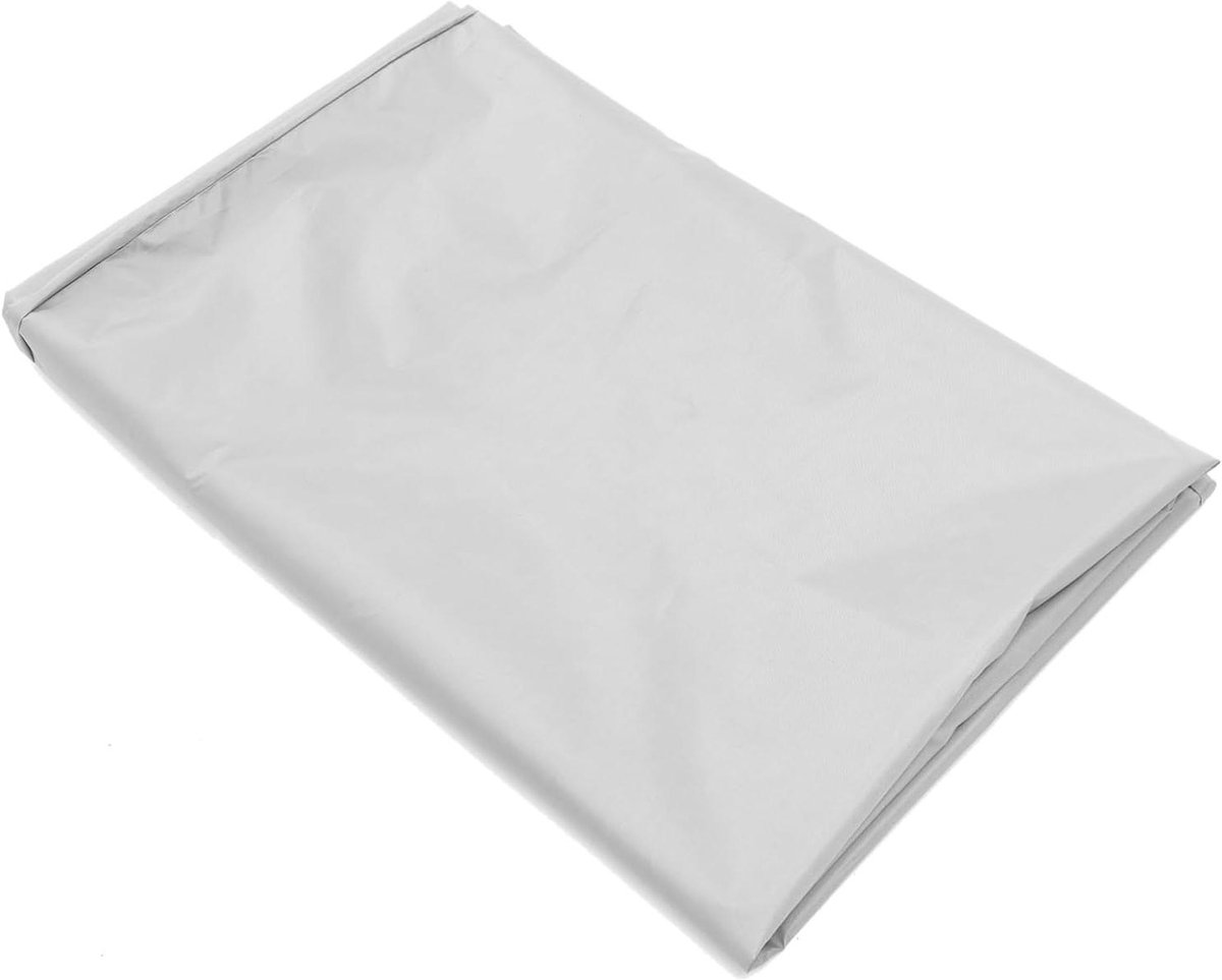 Zandbak Afdekking - Speelbakhoes - Buiten Beschermen - Met Trekkoord - 120x120x20cm - Grijs