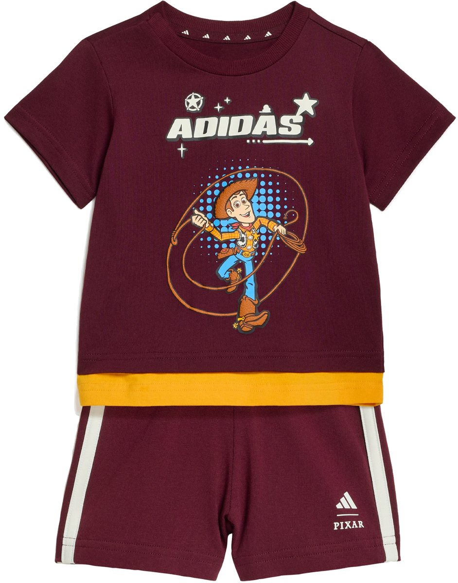 Adidas Sportswear Adidas Pixar Toy Story T-Shirt Set Kinderen Rood