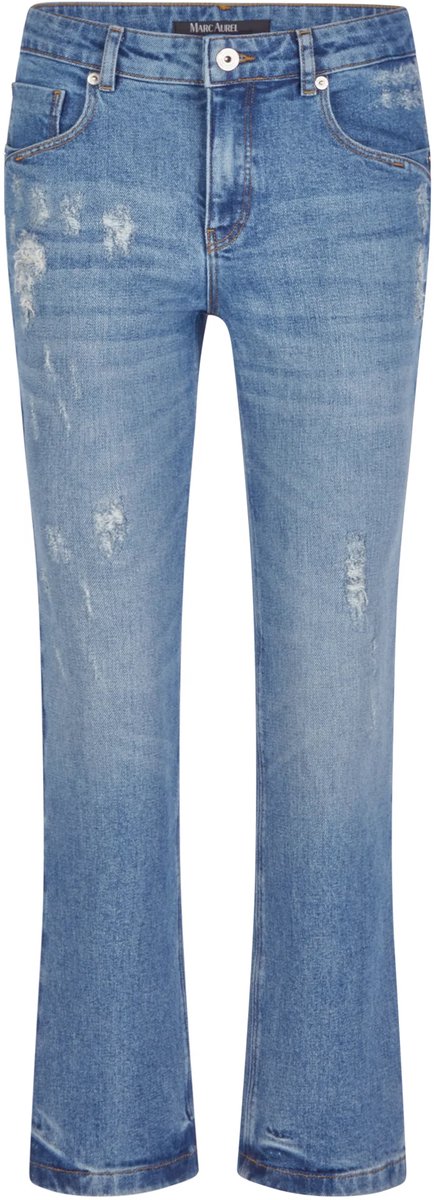Marc Aurel - blauwe cropped flared jeans - maat 36