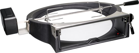 PiRO bbq JB Edition - Pizzaoven voor kamado barbecue - Draaispit batterijmotor bbq van Merkloos — afbeelding 2