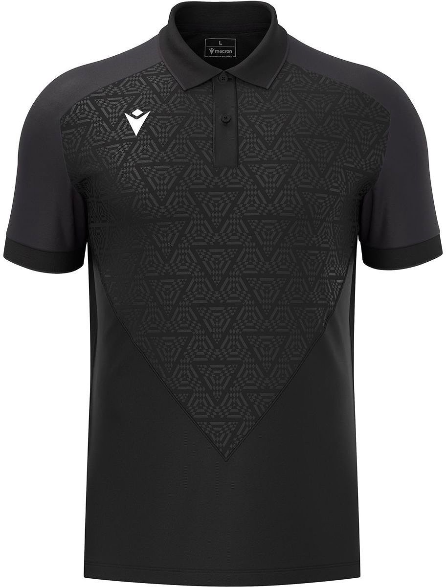 912x1200.jpg Macron Thunder Baldwin Polo Heren - Zwart | Maat: M - Afbeelding 1