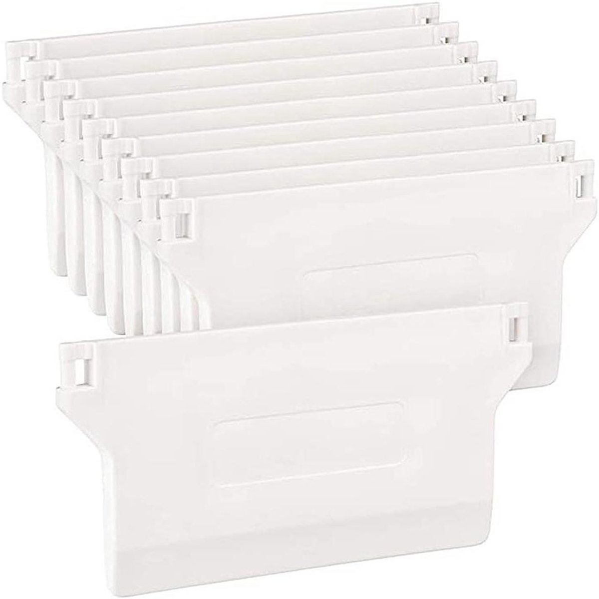 Verticale Jaloezie Onderdelen - Reparatieset Jalousie - Jaloezieën Herstellen - Set van 20 stuks - 127mm - Wit