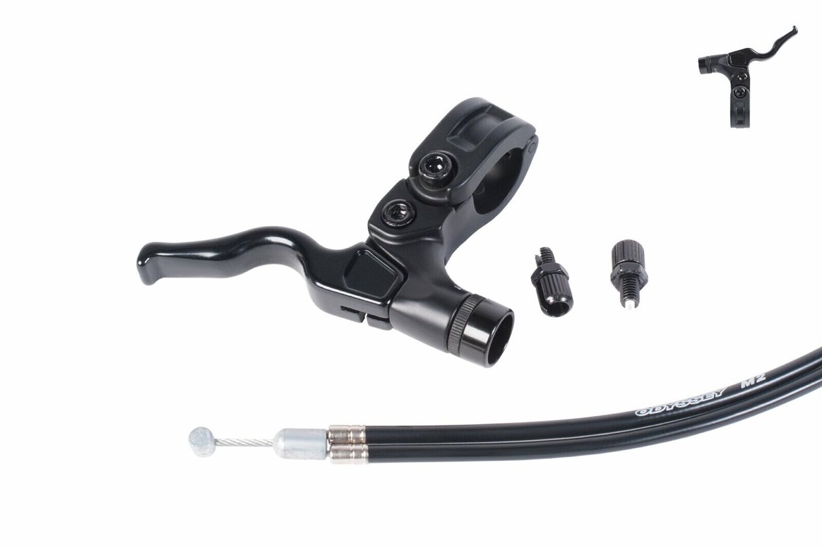 Odyssey BMX remhendel Monolever - Uitvoering M2 Trigger, alleen rechts, zwart
