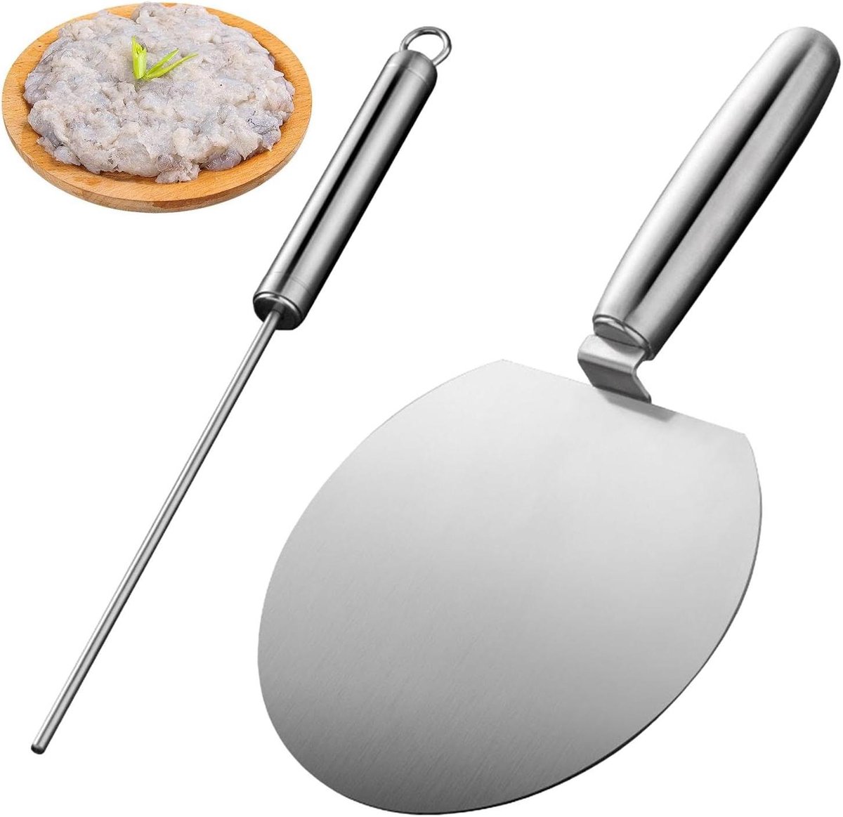 Handmatige Pastamachine - Pastamaker Keuken - Zelf Pasta Maken - Roestvrij Staal - 27.8 x 15.2 cm - Zilverkleurig
