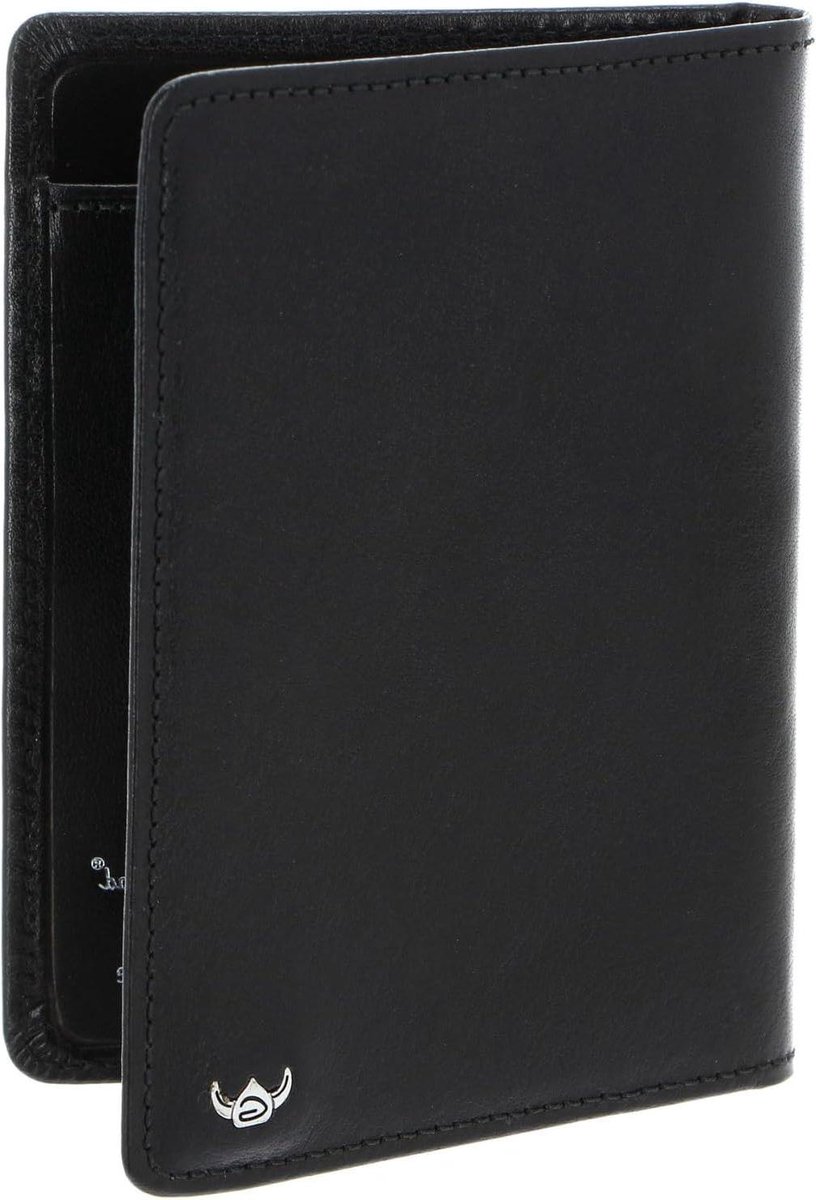 Kaarthouder Leer - Portemonnee Kaarten - Dagelijks Gebruik - RFID Blokkerend - 9 cm - Zwart