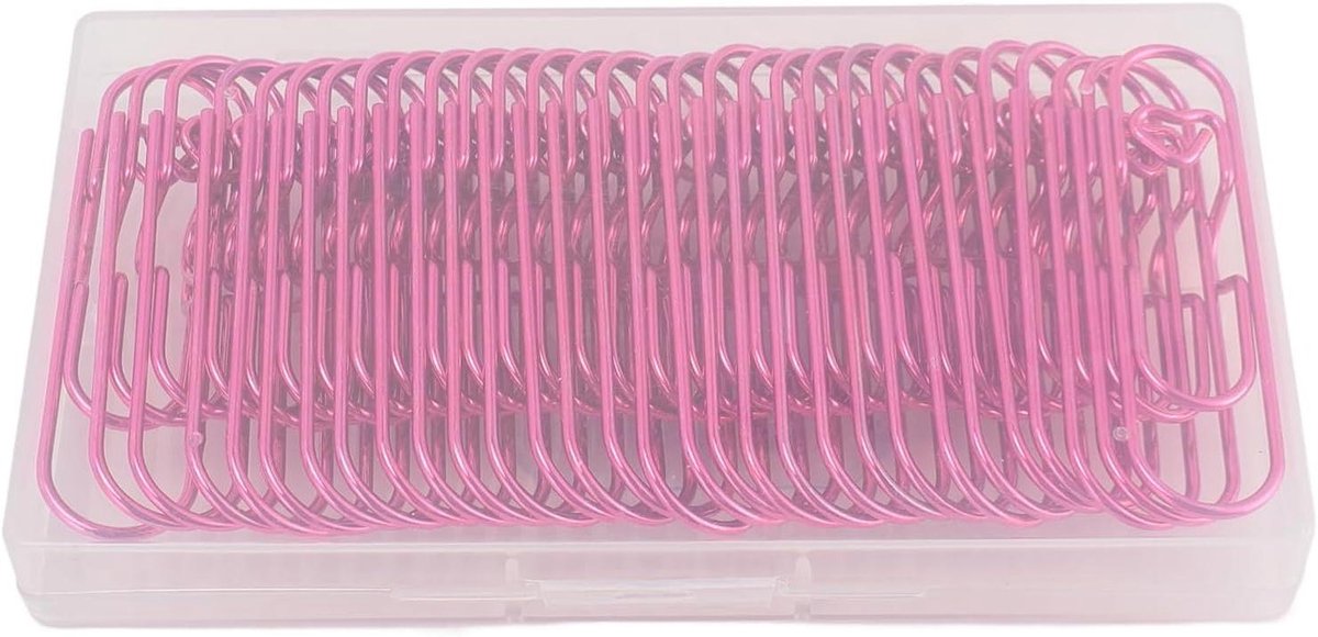 Pen Clips - Penhouders Bladwijzers - Notebook Organiseren - Roestvrij Staal - 30 stuks - Rood