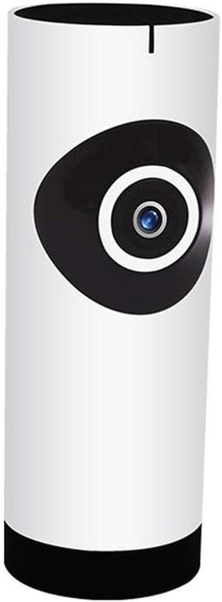 Panoramische Camera - Fisheye Wifi Camera - Thuis Monitoring - Bewegingsdetectie Alert - 720p HD - Wit