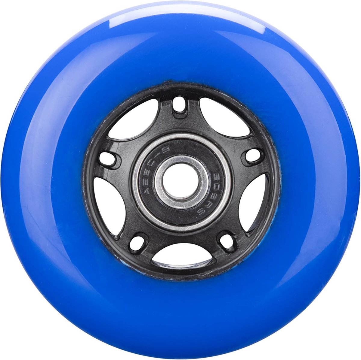 Skeelerwielen - Rollerblade wielen Vervangwielen - Snel Skaten - Slijtvast Polyurethaan - 72 mm - Blauw