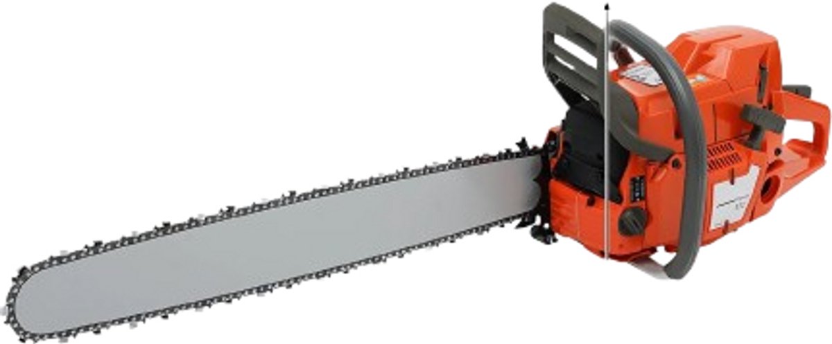 Cellista Benzine Kettingzaag 71cc - 28 Inch Kettingzaag - 3.9kW Motorzaag - 2-Takt Houtzaag - Professionele Kettingzaag - 71 cm Zaagblad