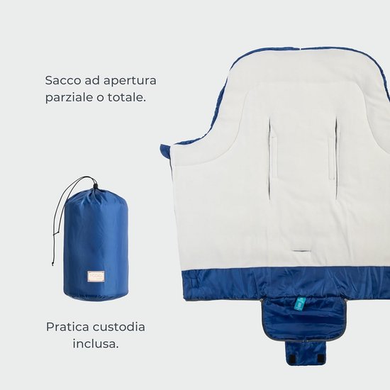 Universele Kinderwagenzak - Voetenzak Baby - Warm en Droog Blijven - Wind en Regenbestendig - 100 cm - Grijs van Universele — afbeelding 4