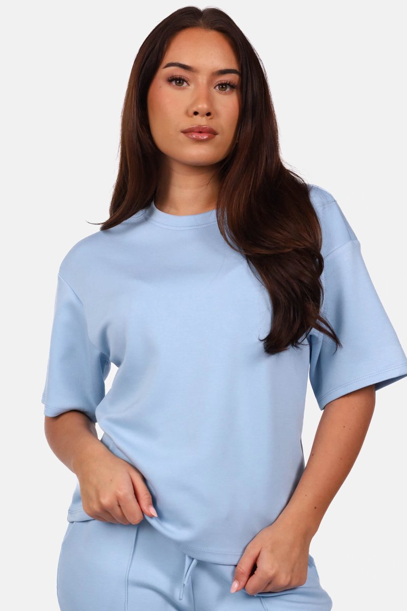 Getdrezzed Top - Maat: L - Shirt met relaxte pasvorm lichtblauw