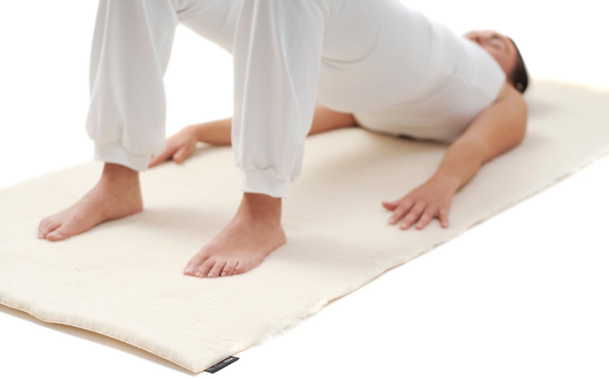 Yogamatte yogimat® natur - Schurwolle