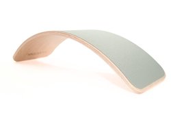 Wobbel Original Balansbord Kind & Gezin - Houten Balance Board (2-14 jr) - Wolvilt Bos (Groen) - FSC Beukenhout - 87 cm - Het Origineel Sinds 2015