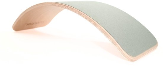 Wobbel Original Balansbord Kind & Gezin - Houten Balance Board (2-14 jr) - Wolvilt Bos (Groen) - FSC Beukenhout - 87 cm - Het Origineel Sinds 2015